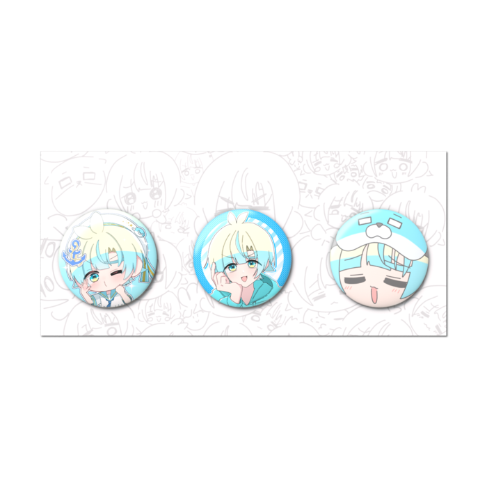 缶バッジセット - 3個セット