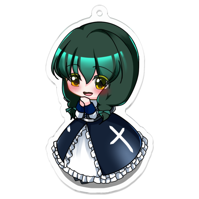 アクリルキーホルダー - 70 x 70 (mm)