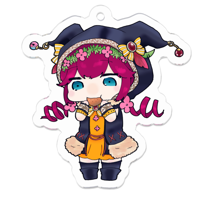 アクリルキーホルダー - 50 x 50 (mm)