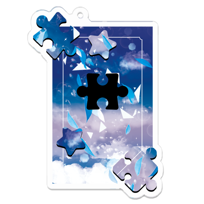 アクリルキーホルダー - 70 x 70 (mm)