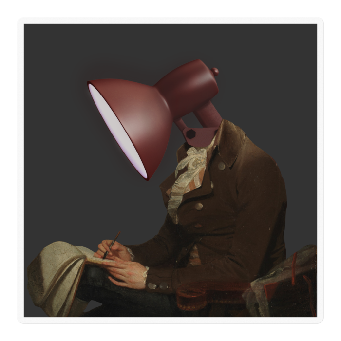 ステッカー - 100 x 100 (mm)