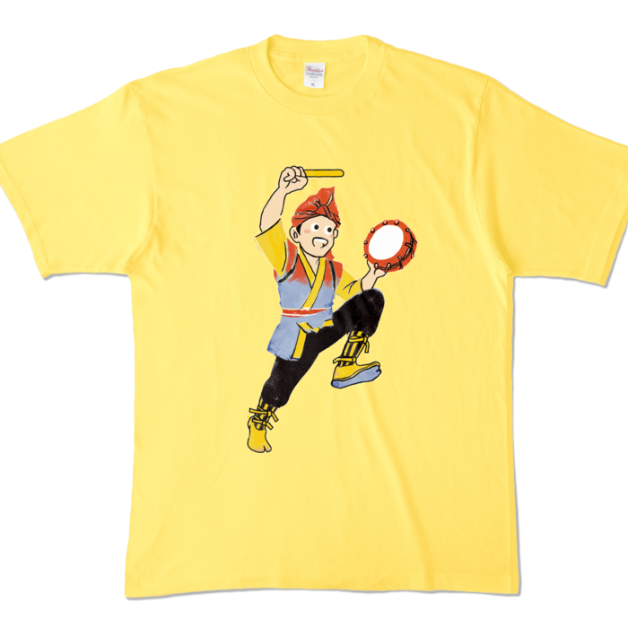 カラーTシャツ - XL - イエロー (濃色)