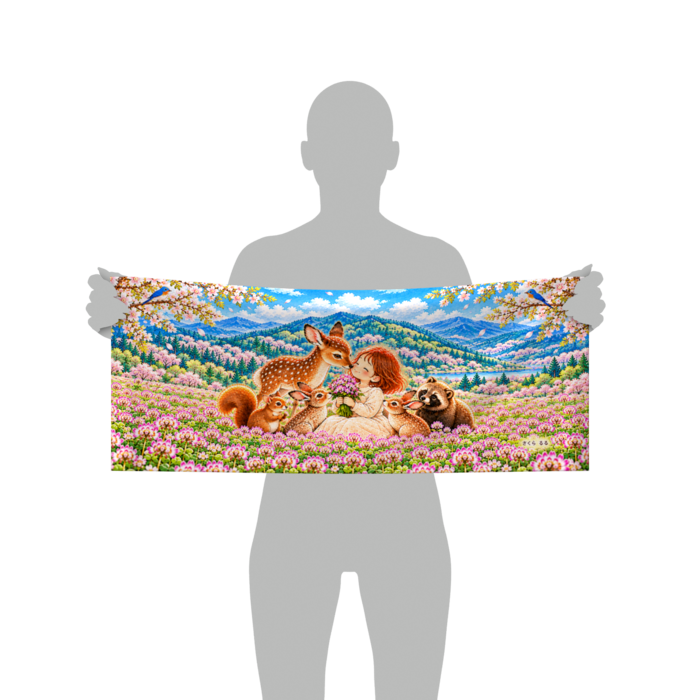 フェイスタオル - 84 × 34cm