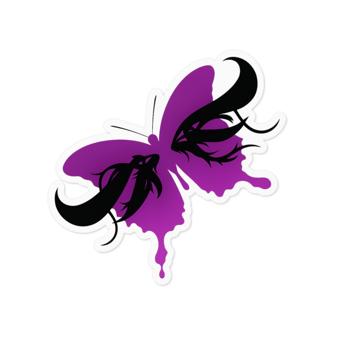 ステッカー - 100 x 100 (mm)