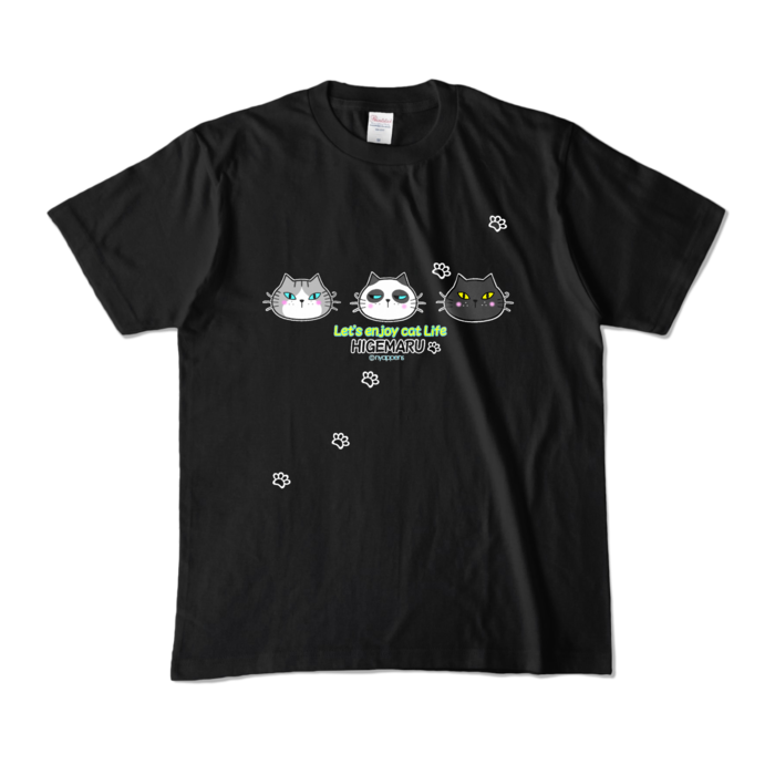 カラーTシャツ - M - ブラック (濃色)