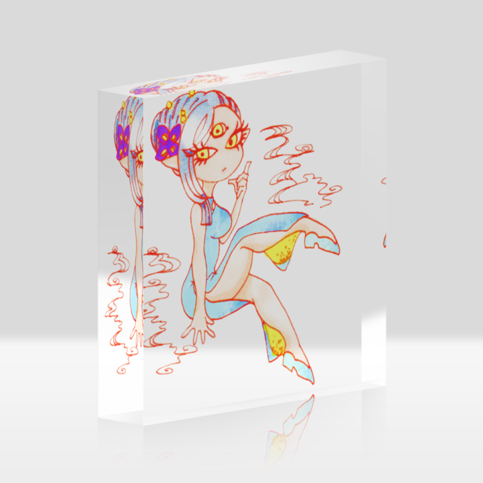 アクリルブロック - 100x100mm