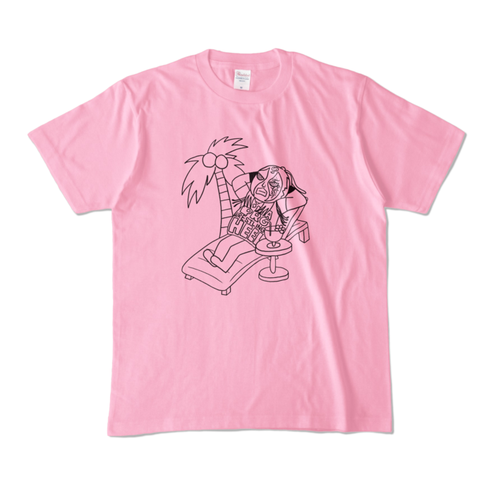 カラーTシャツ - M - ピーチ (淡色)