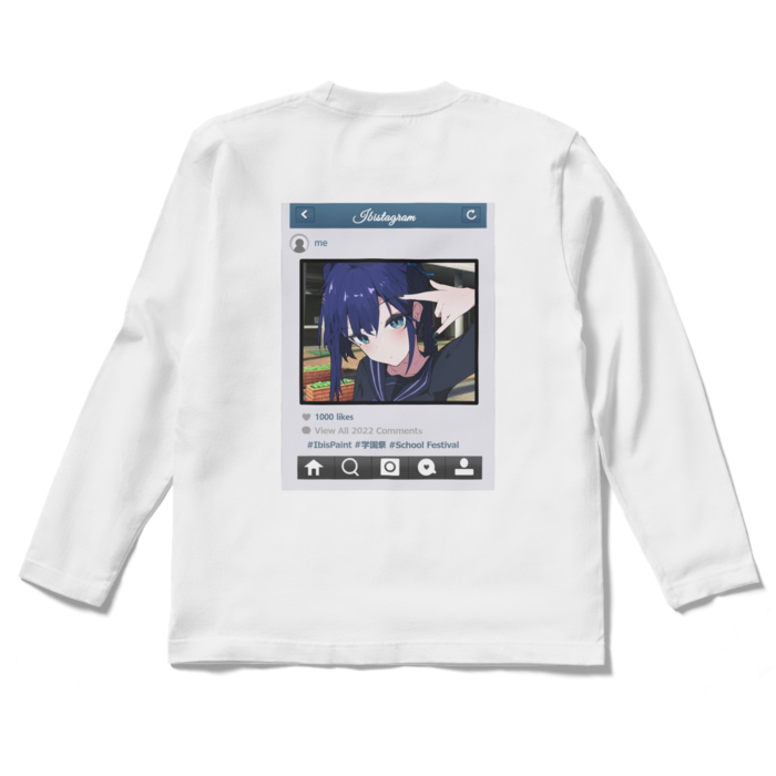 ロングスリーブTシャツ - S - ホワイト