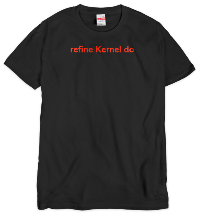 Tシャツ（シルクスクリーン印刷） - XL - 1色