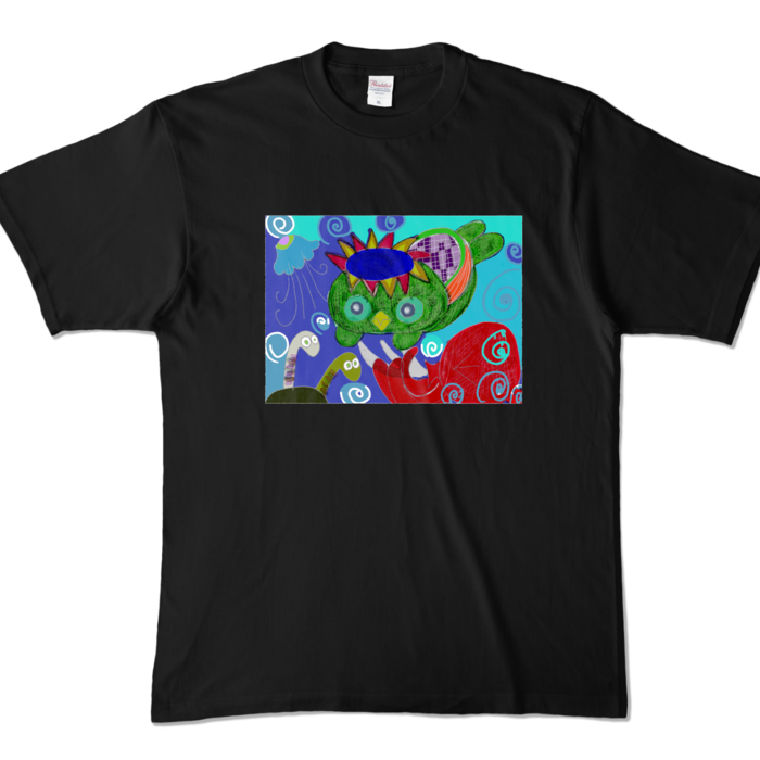 カラーTシャツ - XL - ブラック (濃色)