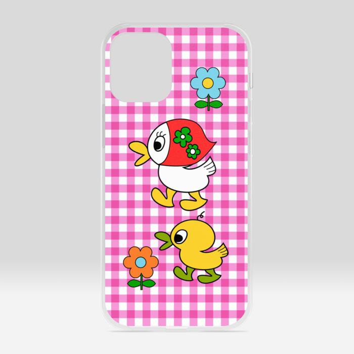 12 mini ピンク
