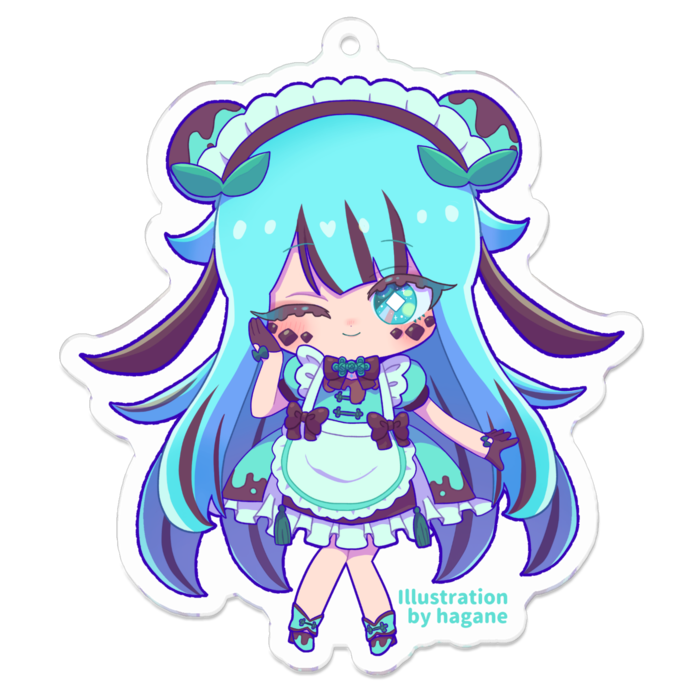 アクリルキーホルダー - 70 x 70 (mm)