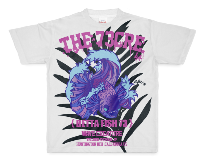 フルグラフィックTシャツ - M - 正面印刷のみ