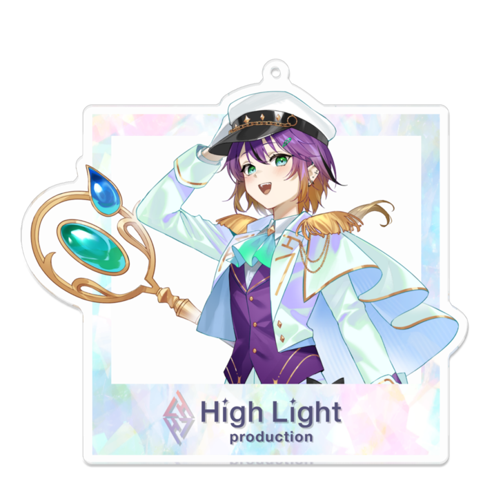 アクリルキーホルダー - 100 x 100 (mm)