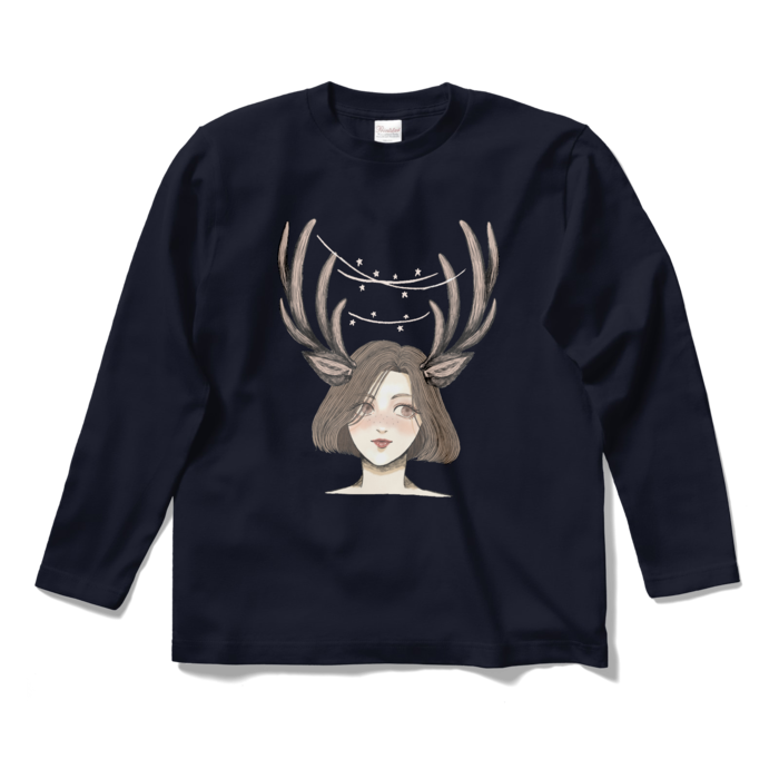 ロングスリーブTシャツ - S - ネイビー