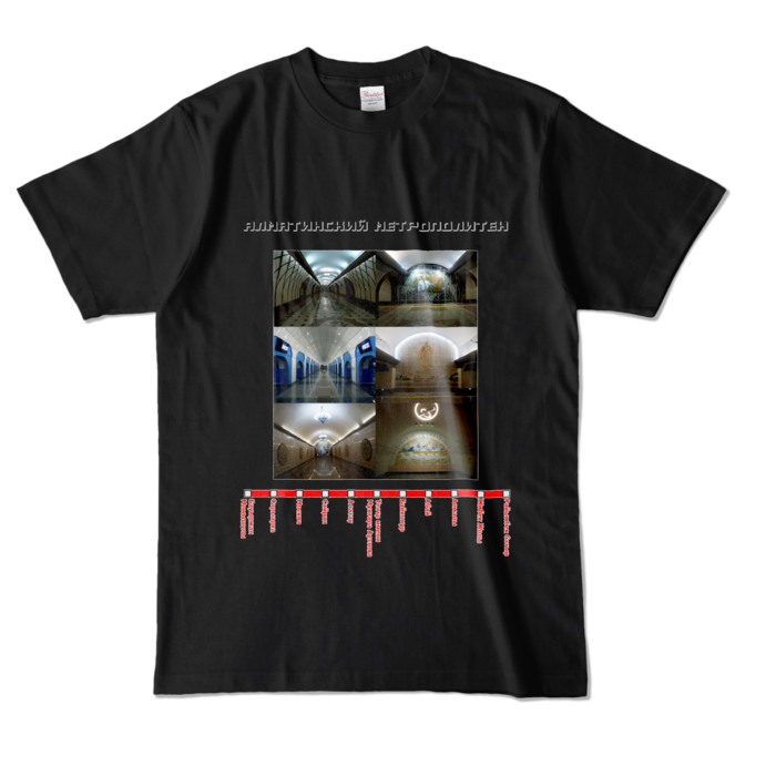 カラーTシャツ - L - ブラック (濃色)