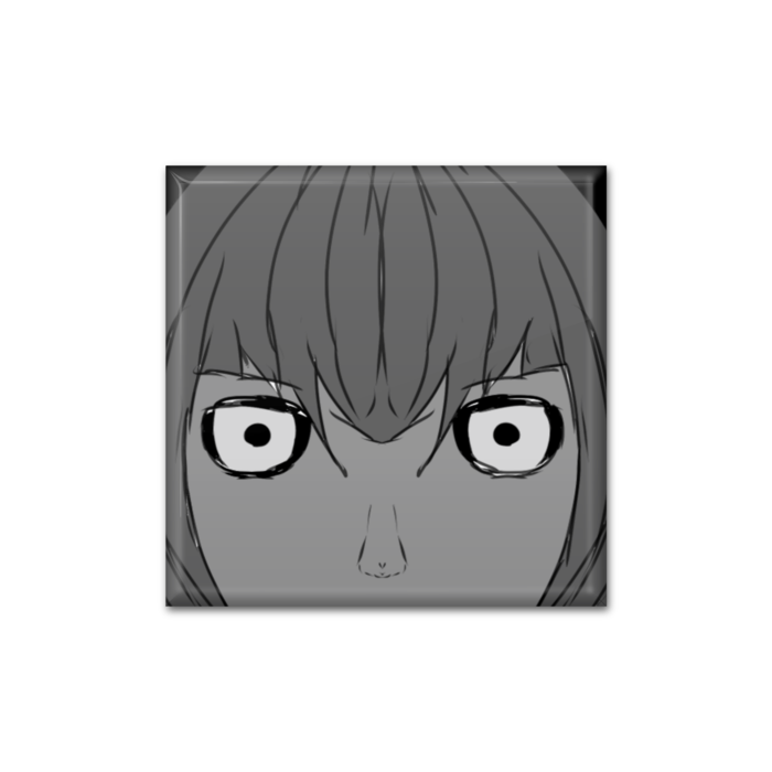 缶バッジ - 四角形40mm