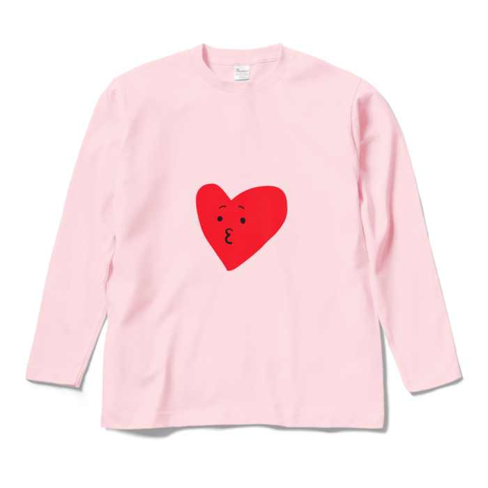 ロングスリーブTシャツ - M - ライトピンク