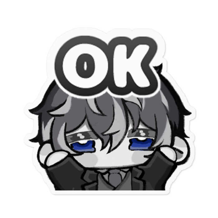 ステッカー - 100 x 100 (mm)