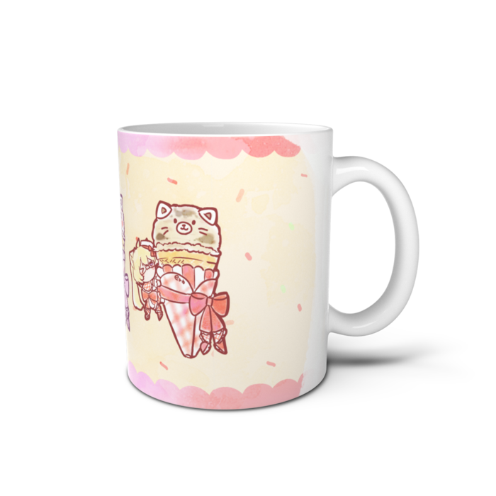 マグカップ - 直径 8 cm / 高さ 9.5 cm