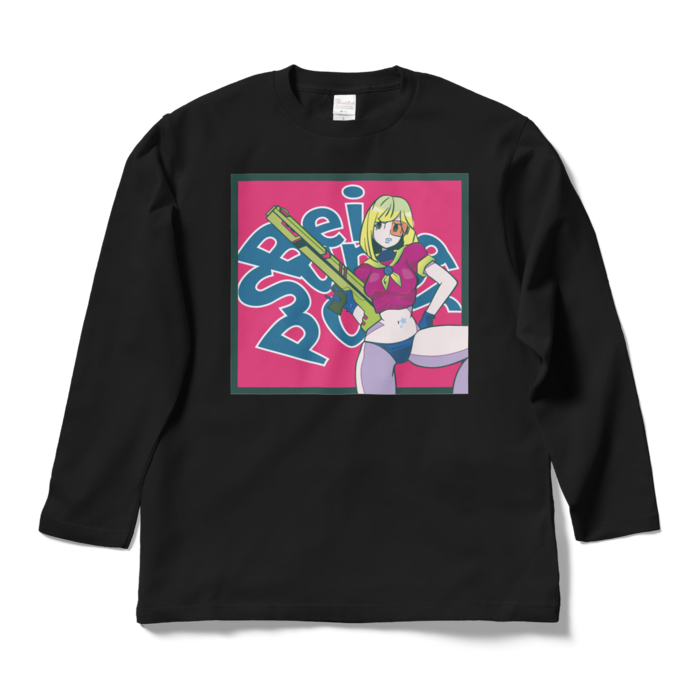 ロングスリーブTシャツ - L - ブラック