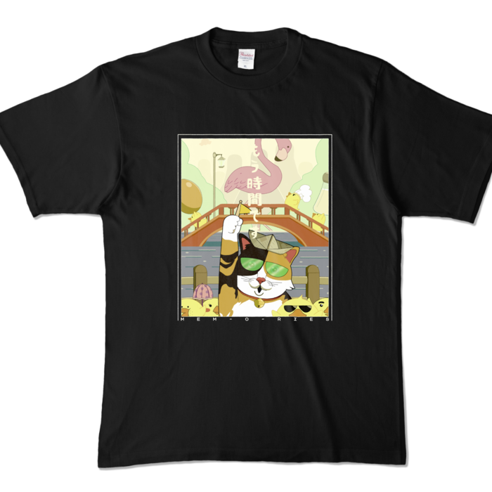 カラーTシャツ - XL - ブラック (濃色)
