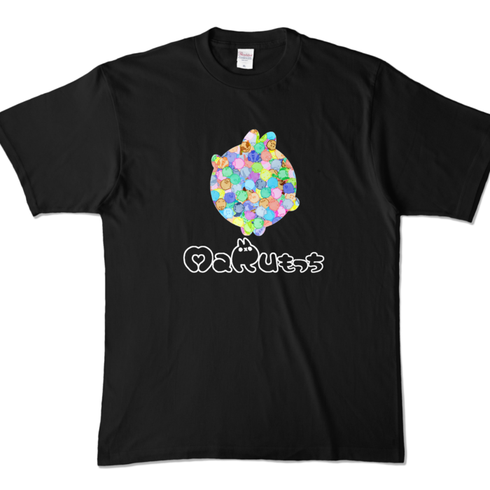 カラーTシャツ - XL - ブラック (濃色)
