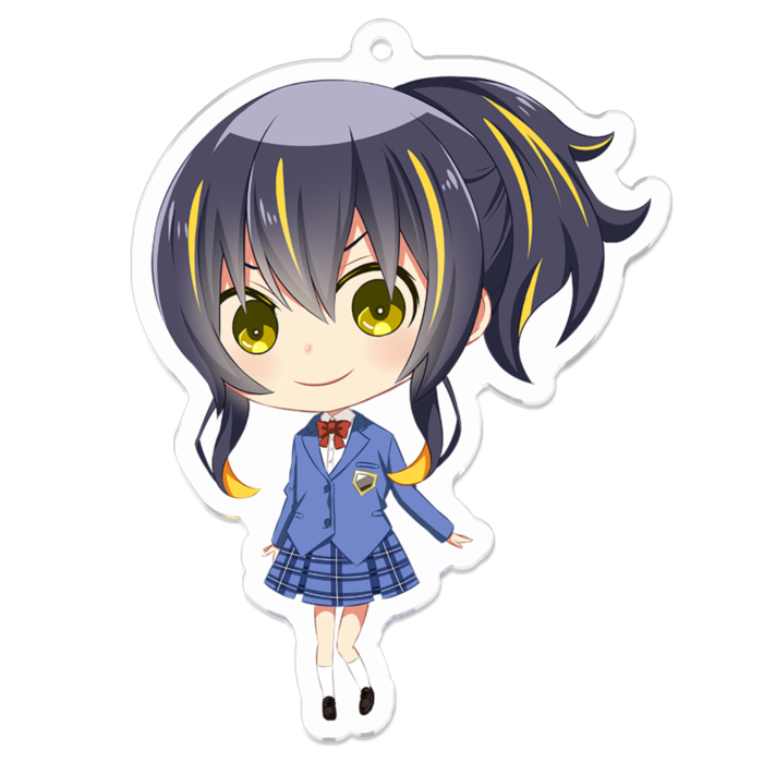 アクリルキーホルダー - 70 x 70 (mm) どや顔ver