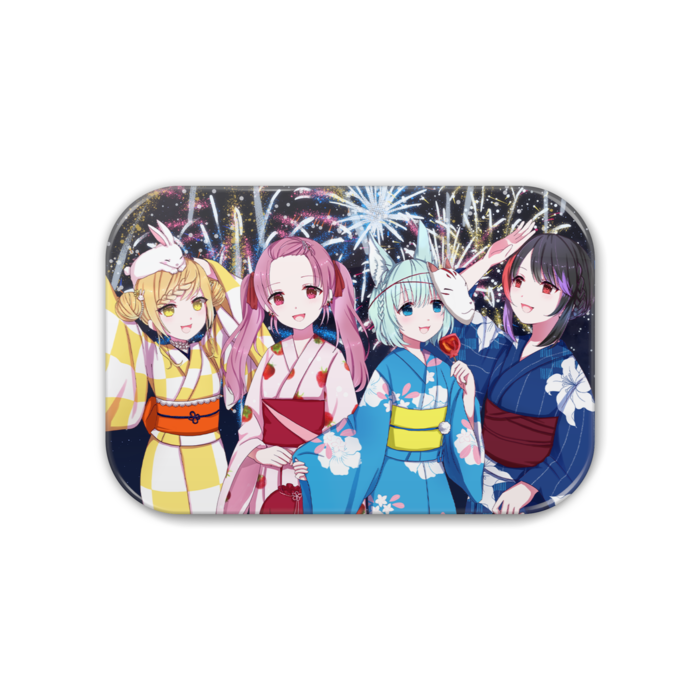 缶バッジ - 角丸 76x51mm