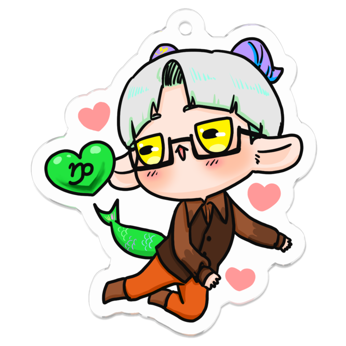 アクリルキーホルダー - 50 x 50 (mm)