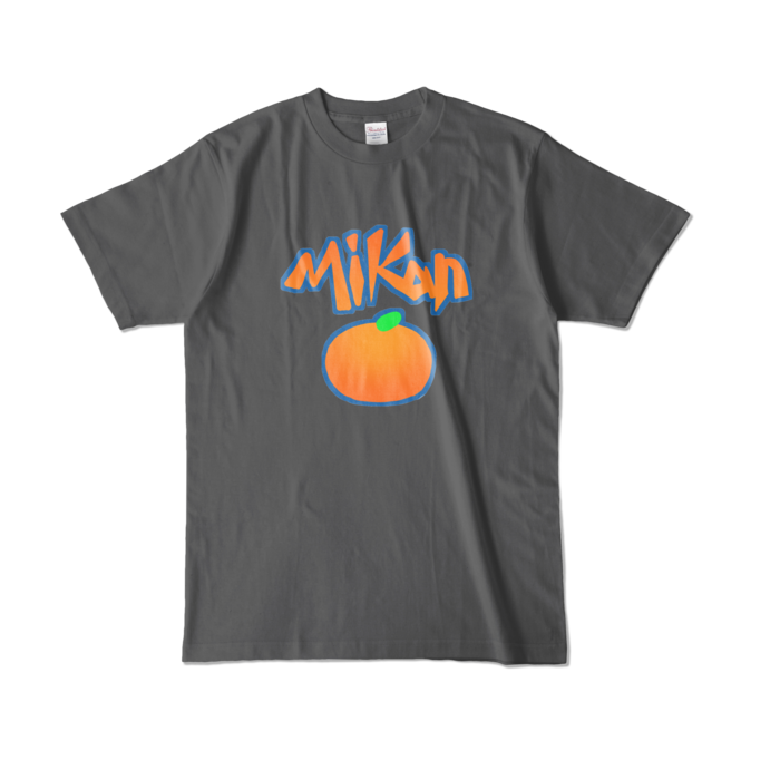 カラーTシャツ - L - チャコール (濃色)