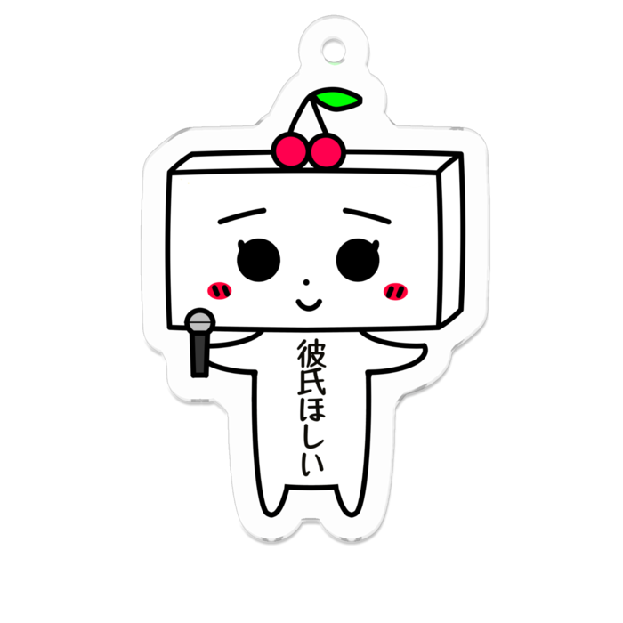 アクリルキーホルダー - 50 x 50 (mm)