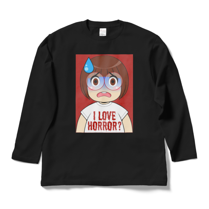 ロングスリーブTシャツ - L - ブラック