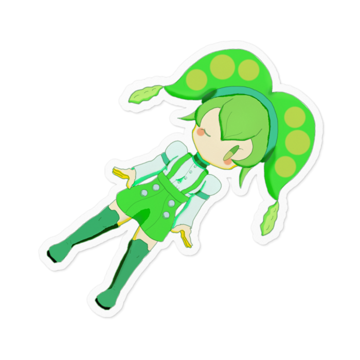 ずんだもん - 100 x 100 (mm)