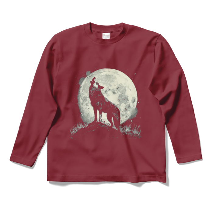 ロングスリーブTシャツ - S - バーガンディ