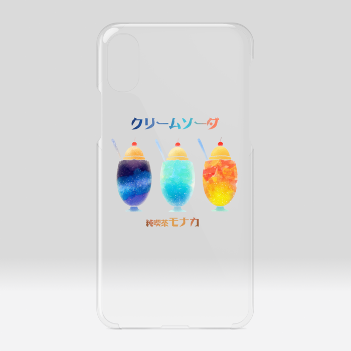 クリアiPhoneケース - iPhone X / XS