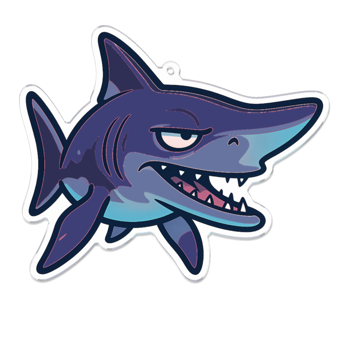 アクリルキーホルダー - 100 x 100 (mm)