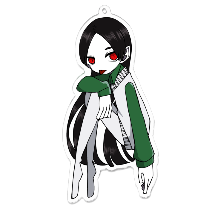 アクリルキーホルダー（コーティング） - 100 x 100 (mm)