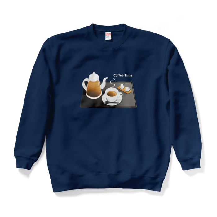 スウェット　紺色　XL