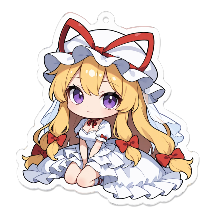 アクリルキーホルダー - 70 x 70 (mm)(キャラのみ)