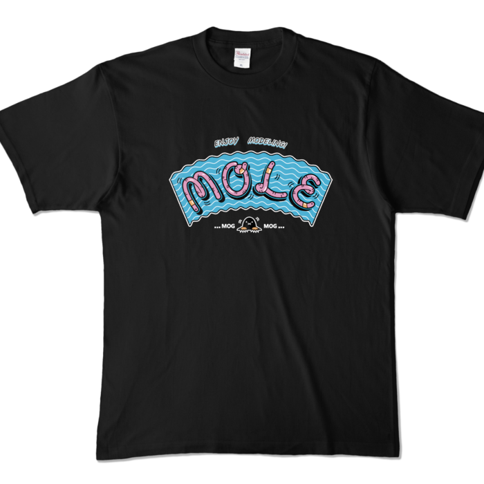カラーTシャツ - XL - ブラック (濃色)