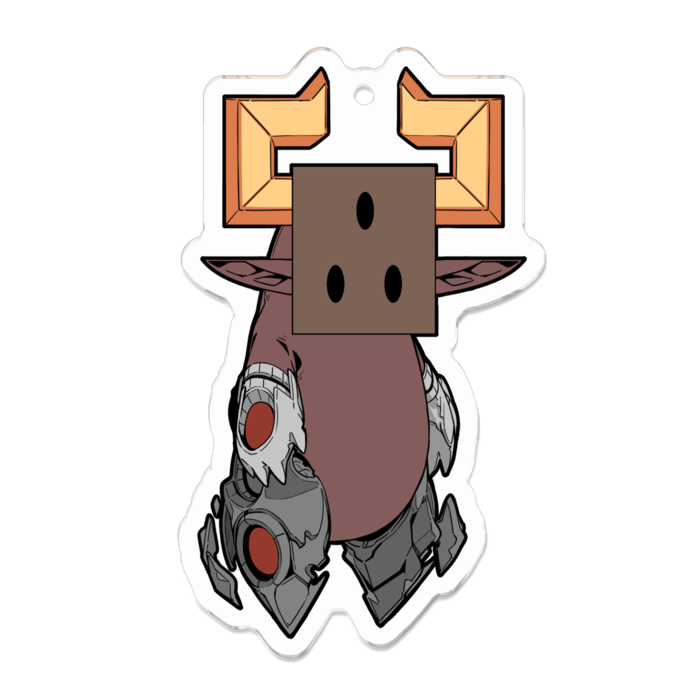 アクリルキーホルダー - 70 x 70 (mm)