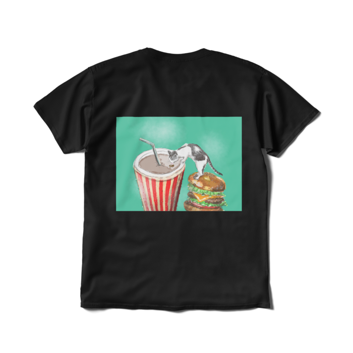 Tシャツ(短納期) - L - ブラック