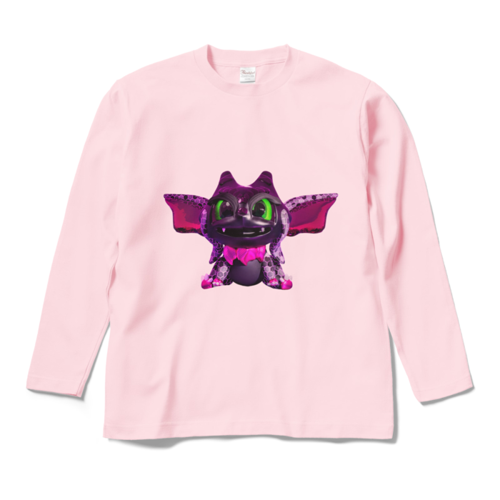 ロングスリーブTシャツ - M - ライトピンク