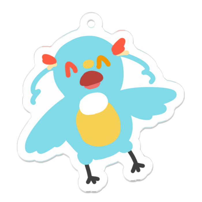 アクリルキーホルダー - 50 x 50 (mm)