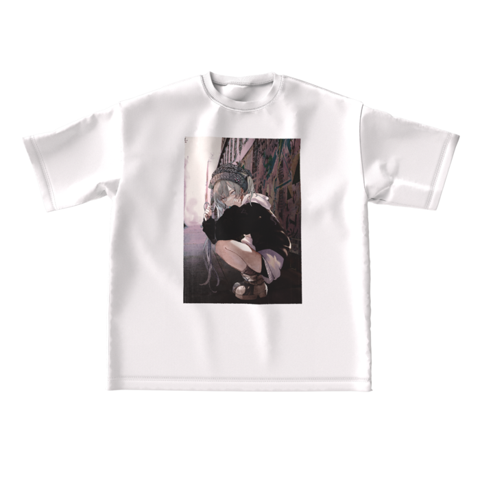 ビッグシルエットTシャツ - L - 正面
