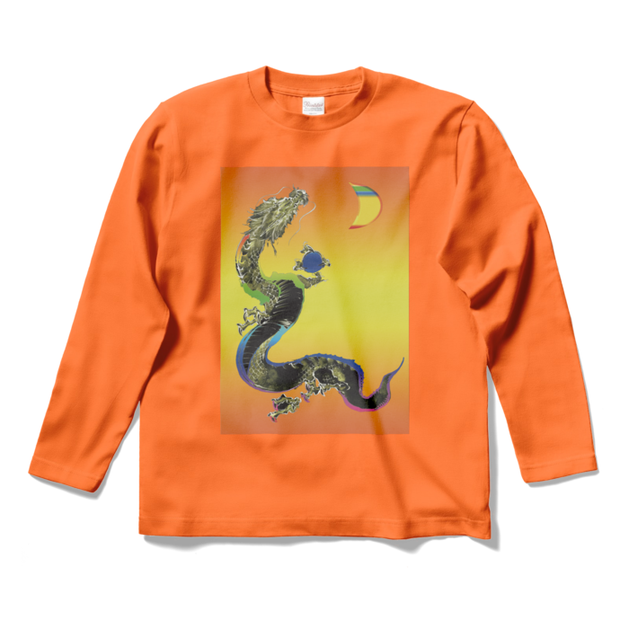 ロングスリーブTシャツ - S - オレンジ