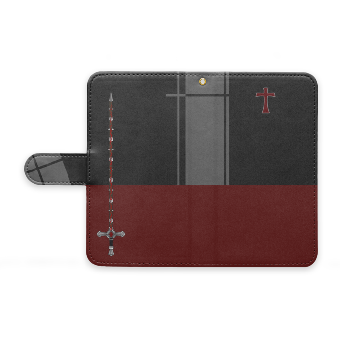 手帳型Androidケース - M - ストラップ穴 あり
