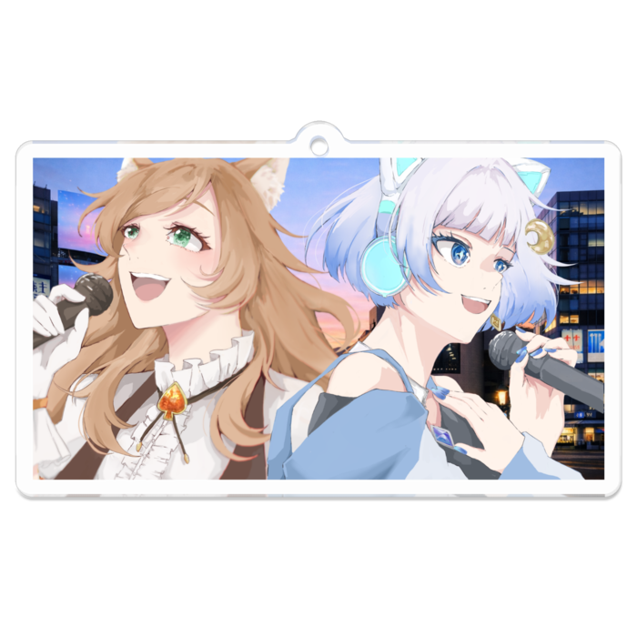 アクリルキーホルダー - 70 x 70 (mm)