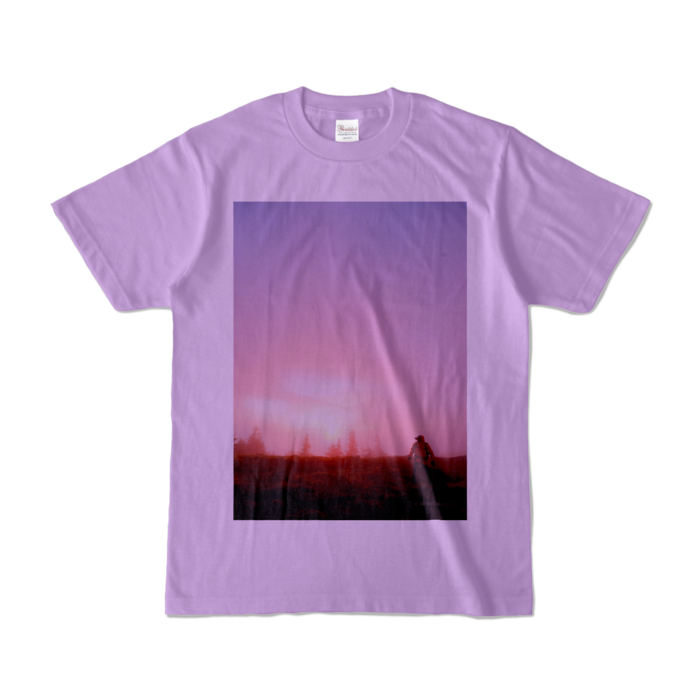 カラーTシャツ - S - ライトパープル (淡色)